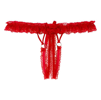 Panties open access Lace (Red)
