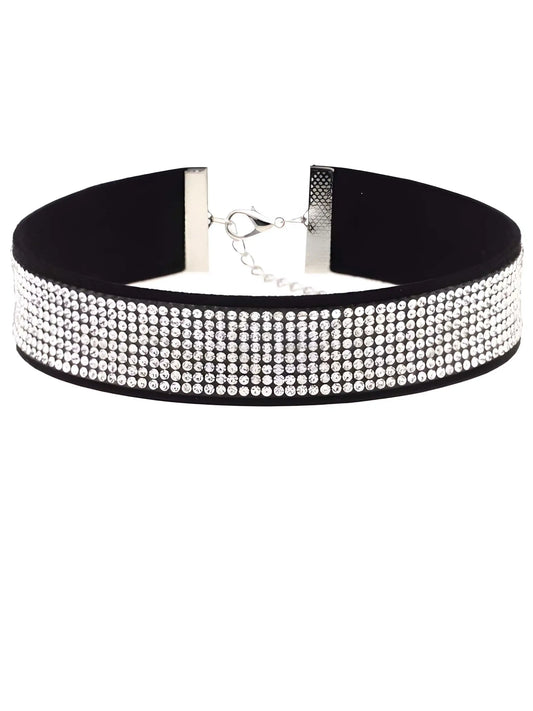 Rhinestone Choker