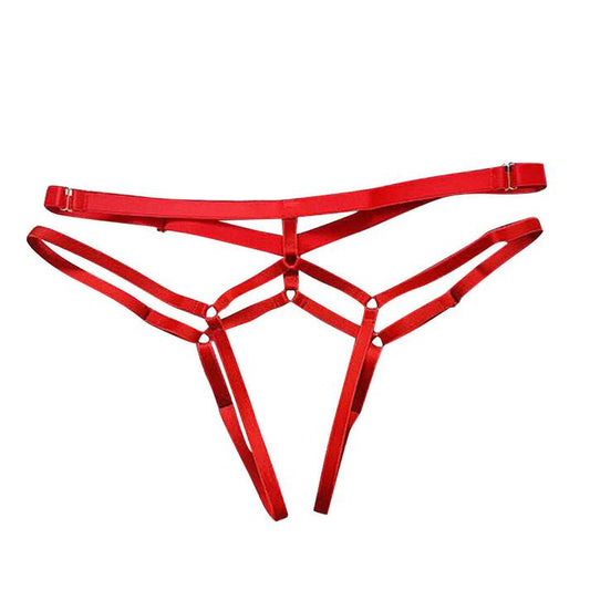 Panties open access strap (Red)