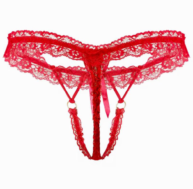 Panties open access Lace (Red)