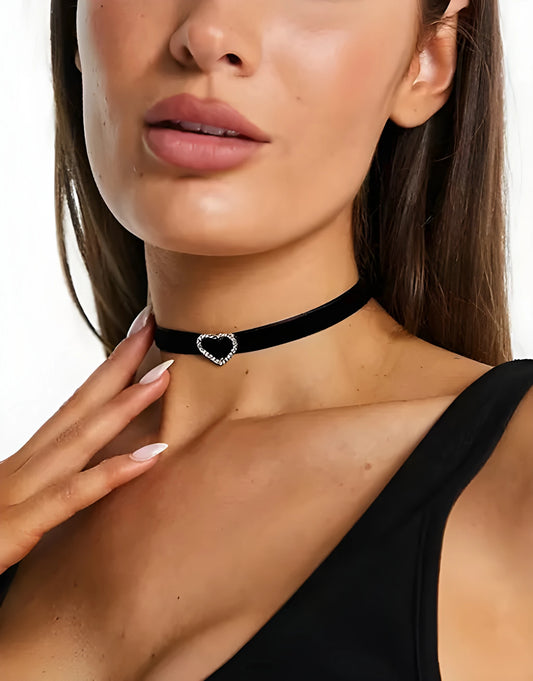 Choker Sparkling Heart