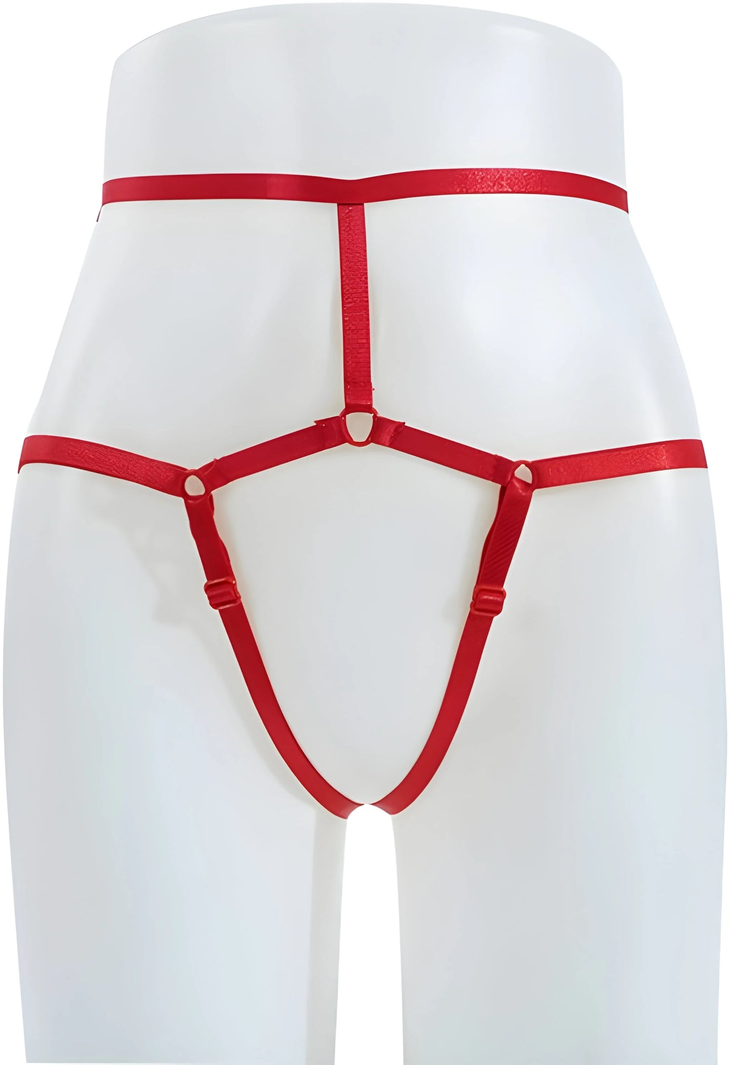 Panties open access strap (Red)
