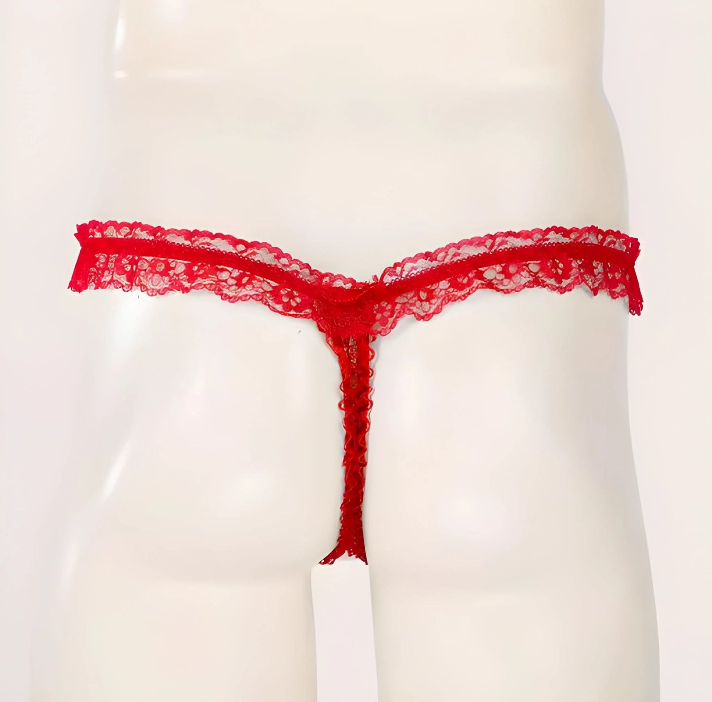Panties open access Lace (Red)